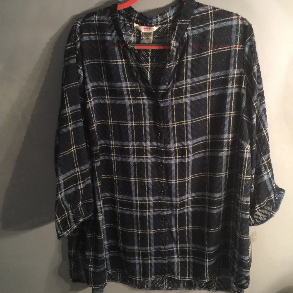 Plus size dressing denim